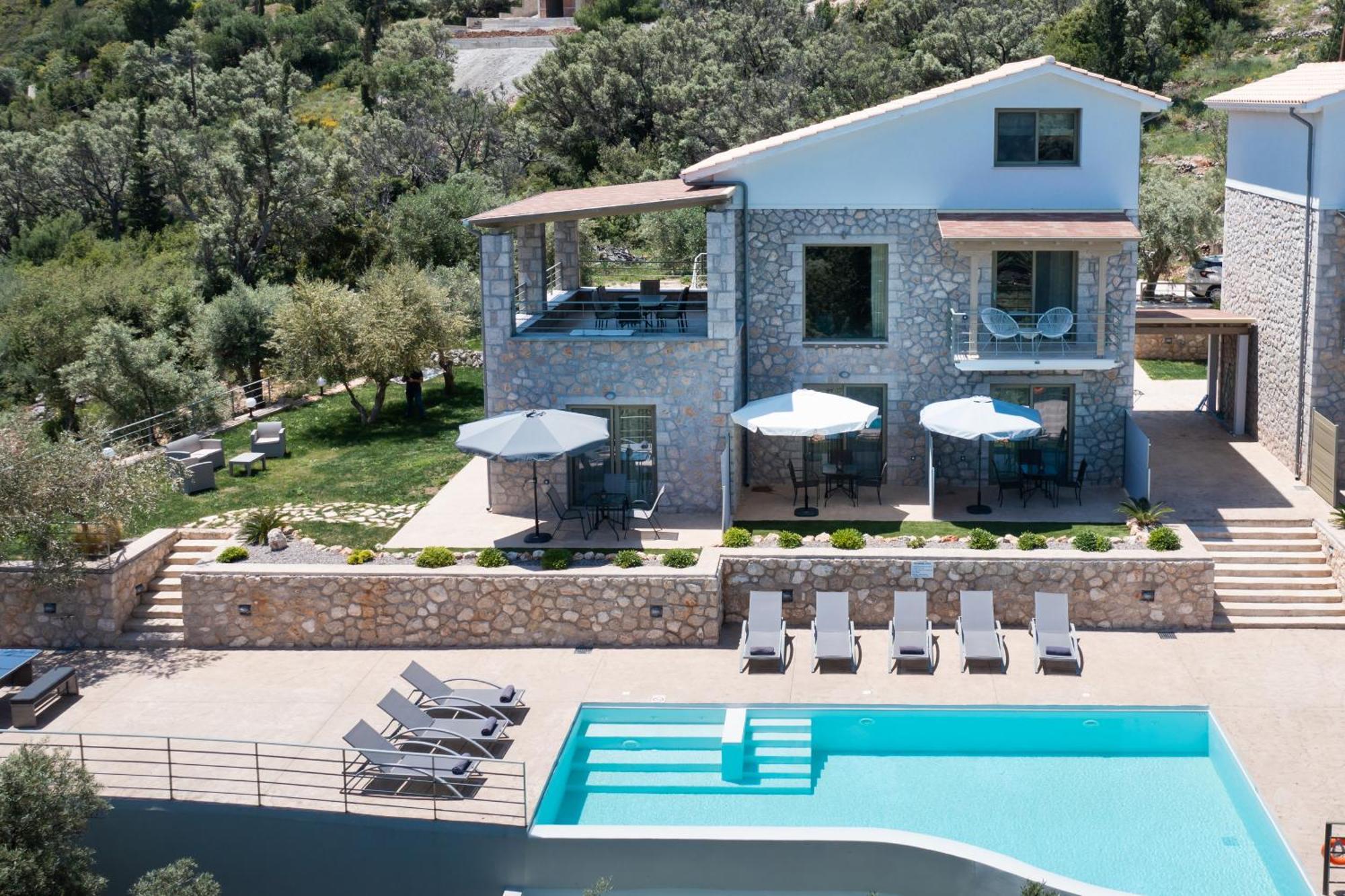 Mylos Mountain Villas- Villa Giorgio Áyios Nikítas Exterior foto